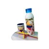 Kit colombiano Botella 800ml + taza 11 onzas + empaque y dulces colombianos