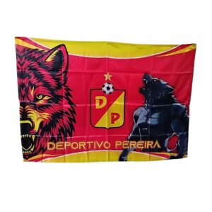 Bandera deportivo pereira amarilla