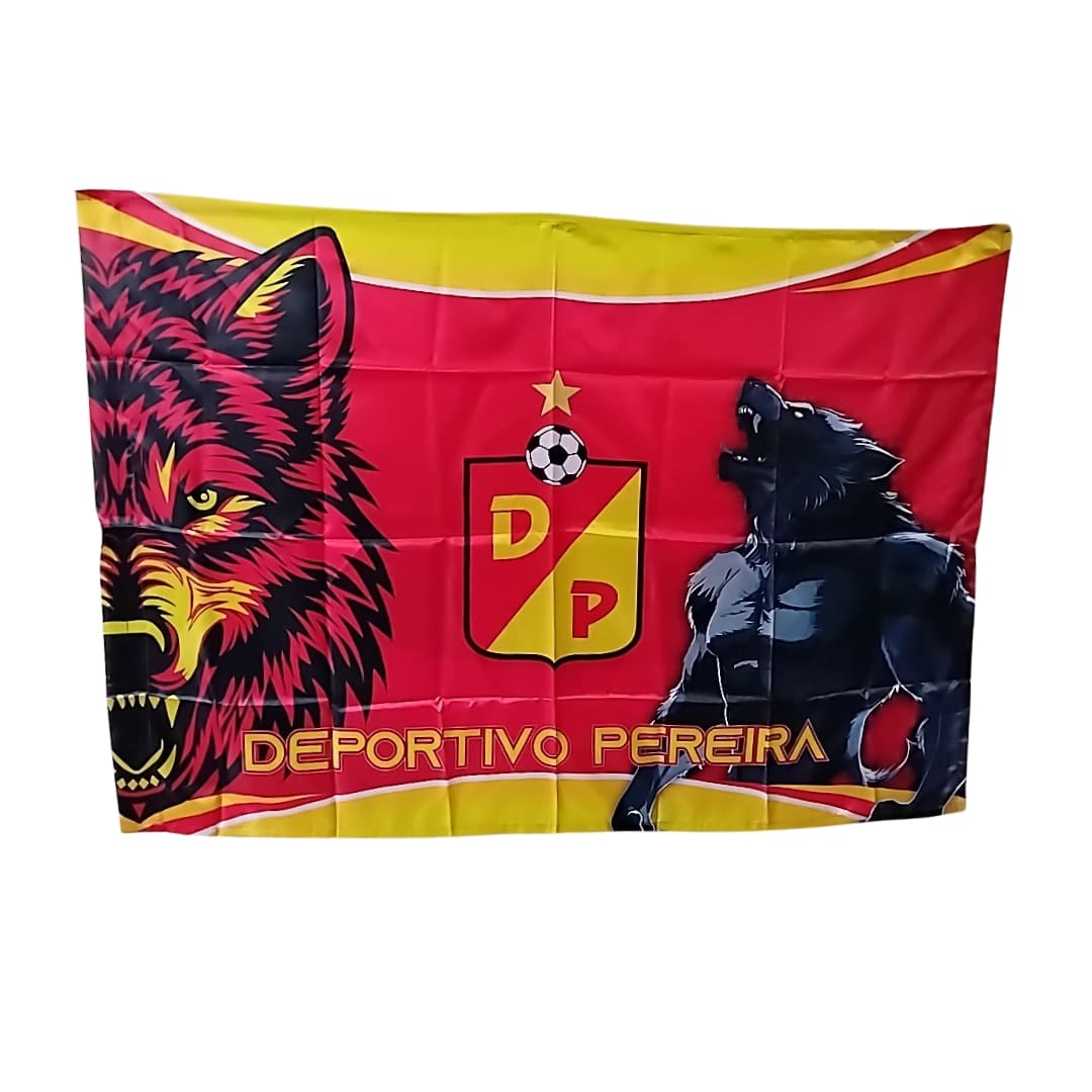 Bandera deportivo pereira amarilla