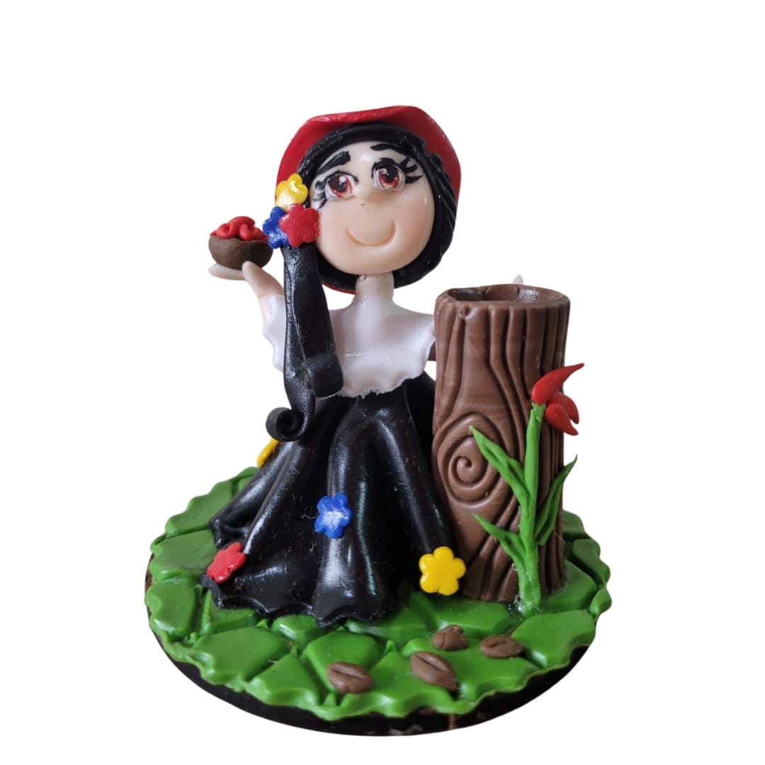 Chapolera en porcela fría