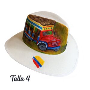 Sombrero pintado chiva talla 4