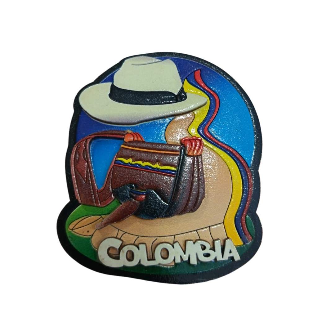 Imanes surtidos Colombia x 4 unidades