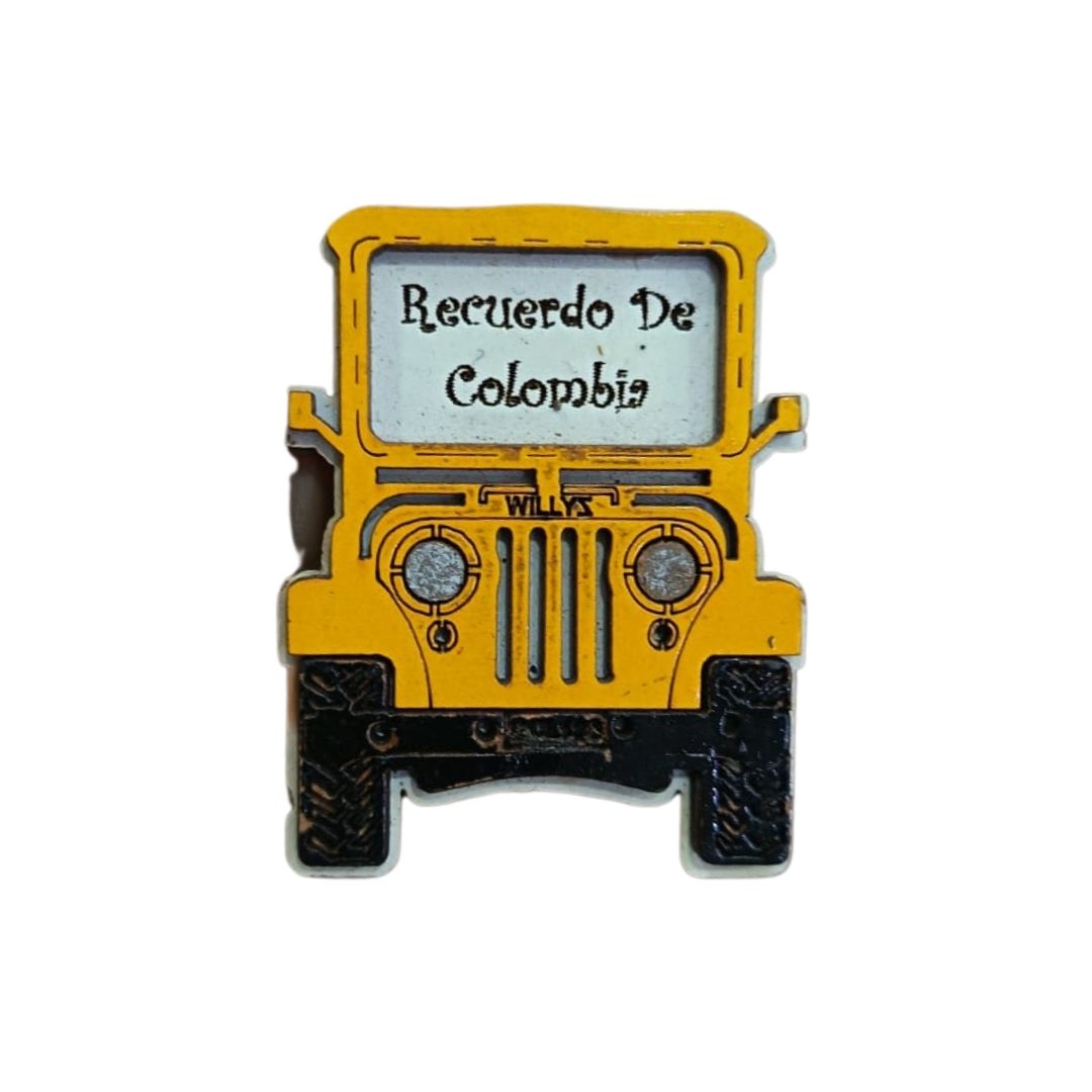 Imanes surtidos Colombia x 4 unidades