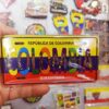 Placas imán Colombia surtidas  x 3 unidades