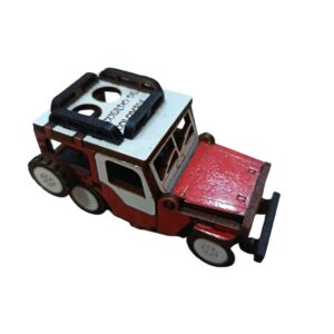 Willys pequeño color rojo