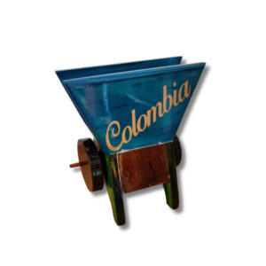 Servilletero despulpadora de café azul