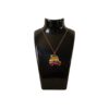 Collar Chiva tricolor en mostacilla miyuki