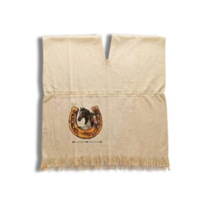 Poncho herradura equina