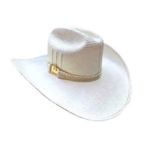 sombrero blanco hebilla Sombrero Aguadeño Tres Canales